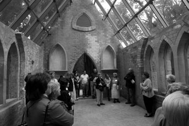Photo of the restored Holladay Stone Chapel.